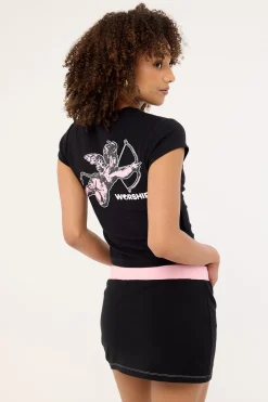 Cherub Micro Skort Black