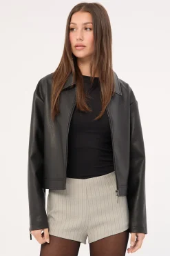 Chloe Short Ash Stripe
