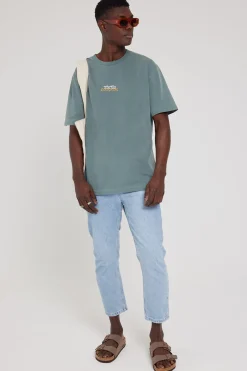 Chopped Denim Jean Ash Blue