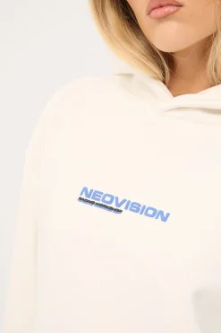 Chrome Relaxed Hoodie Off White