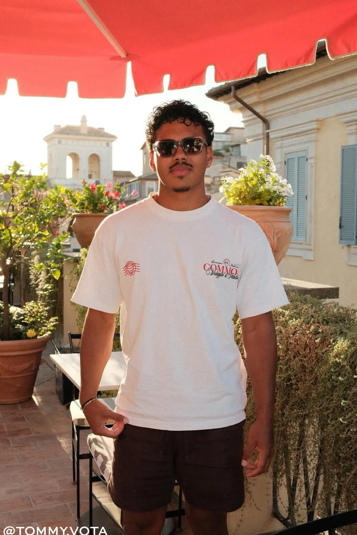 Cinque Terre Heavyweight Boxy Tee Cloud White