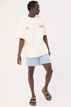 Cinque Terre Heavyweight Boxy Tee Cloud White