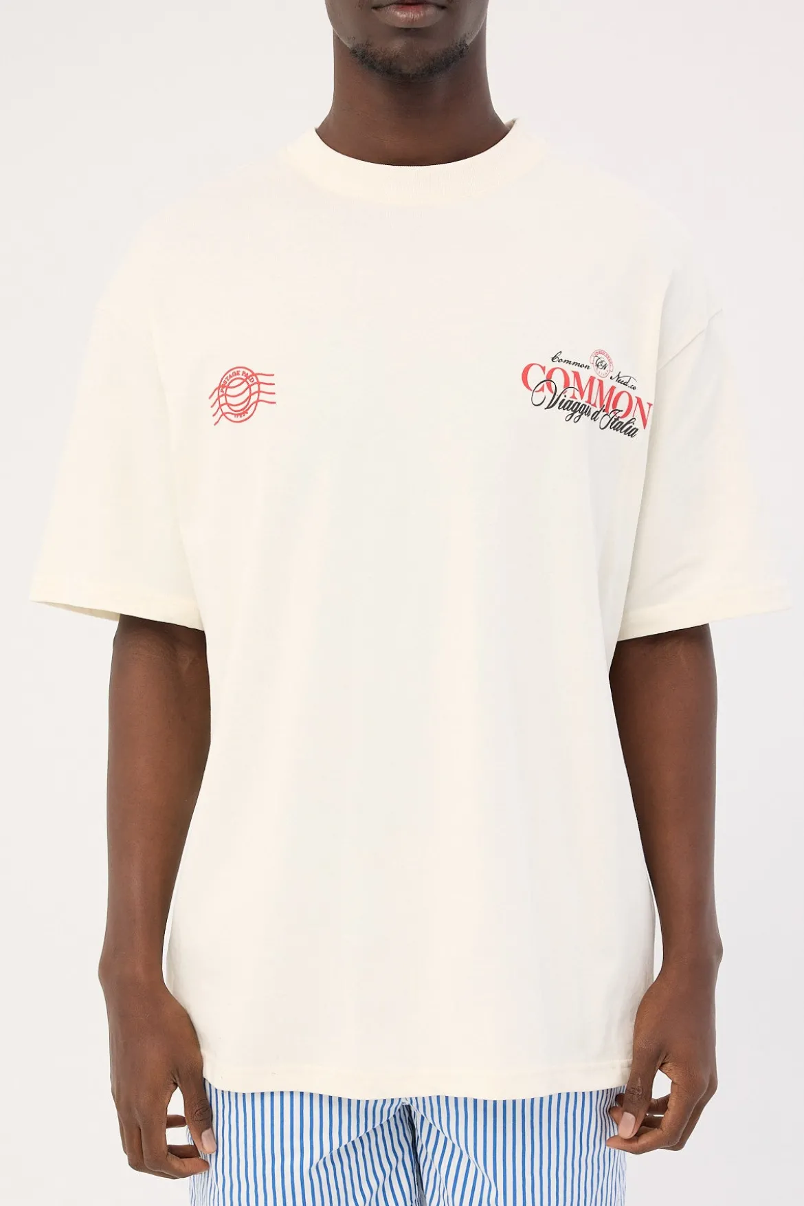 Cinque Terre Heavyweight Boxy Tee Cloud White