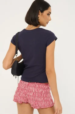Circuit Club Tee Peacoat