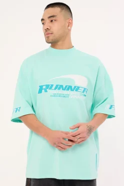 Circuit Tee Tiffany Blue