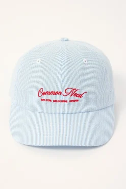 Cities Mid Profile Cap Blue Stripe