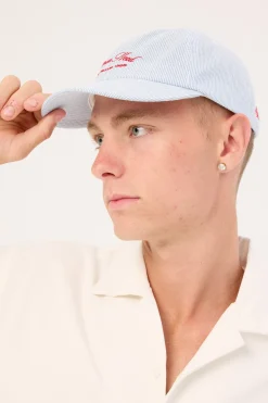 Cities Mid Profile Cap Blue Stripe