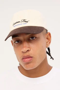 Cities Mid Profile Cap Off White/Brown