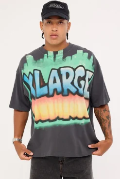 City Gorilla Fit Tee Pigment Black
