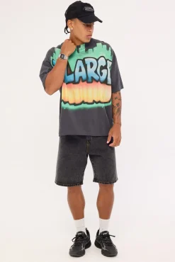 City Gorilla Fit Tee Pigment Black