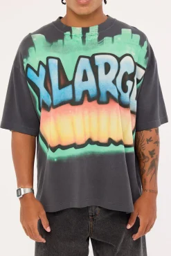 City Gorilla Fit Tee Pigment Black