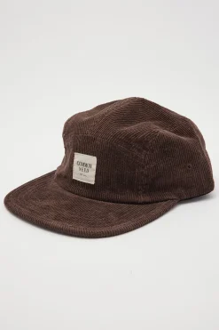 Classic 5 Panel Cap Brown