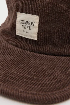 Classic 5 Panel Cap Brown