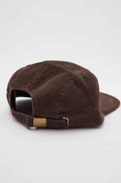 Classic 5 Panel Cap Brown