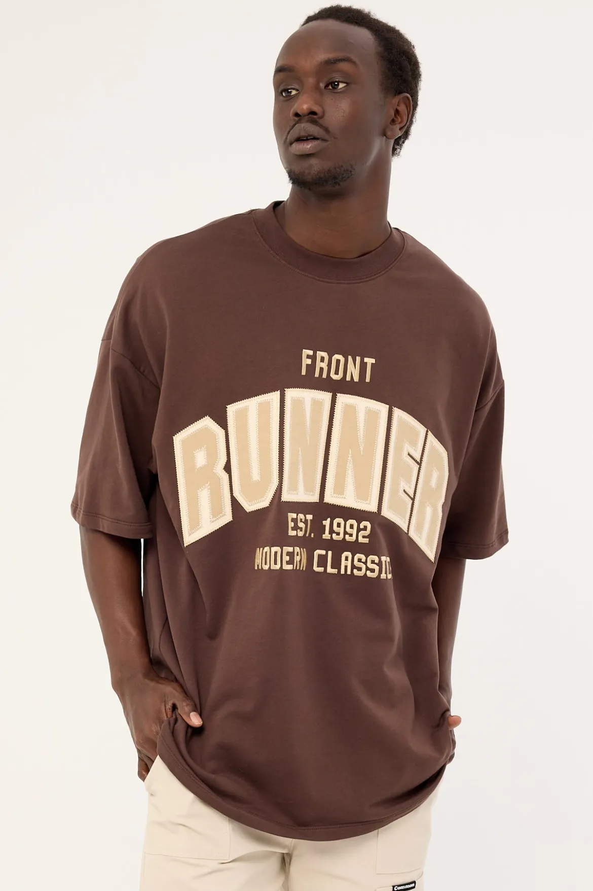 Classic Front Tee Chocolate