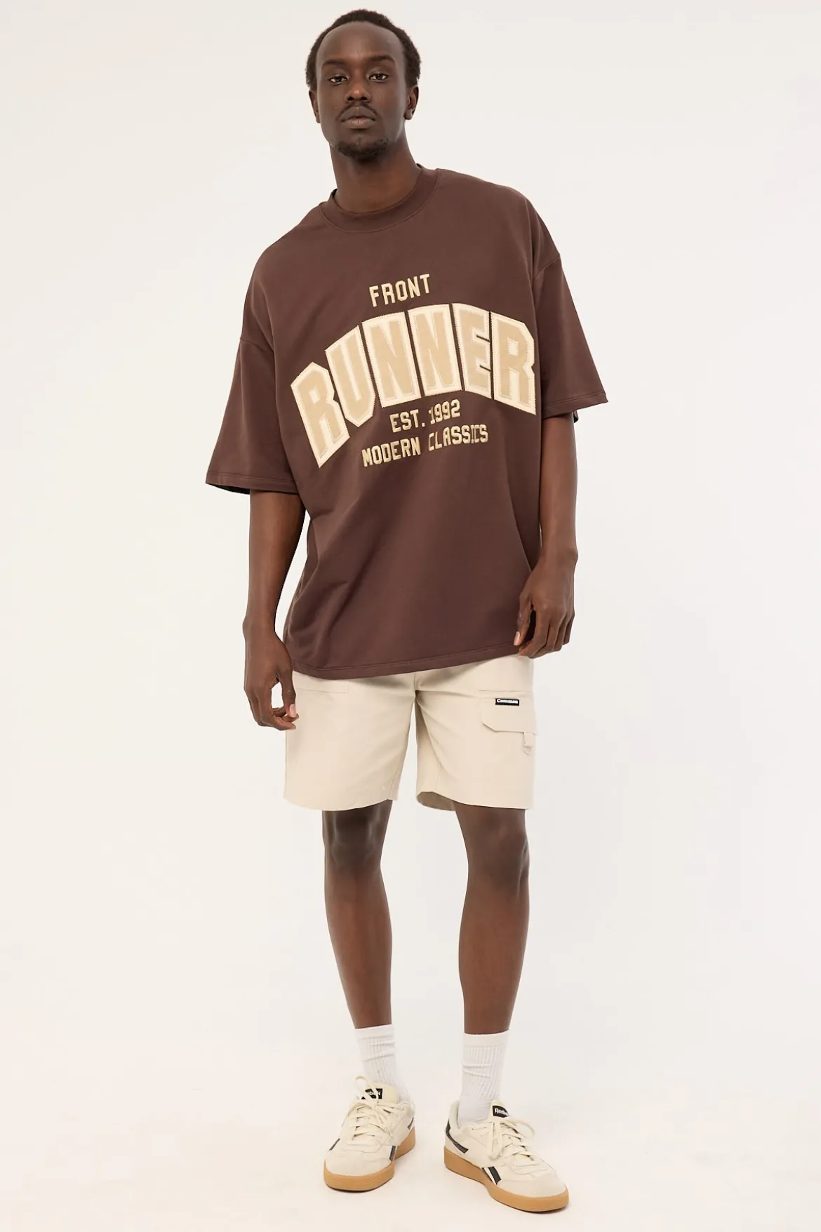 Classic Front Tee Chocolate