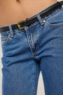 Classic Slim Belt Black / Gold