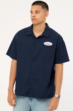 Classic SS Work Shirt Navy