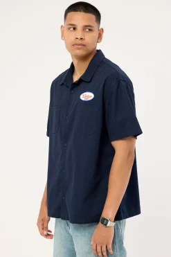 Classic SS Work Shirt Navy