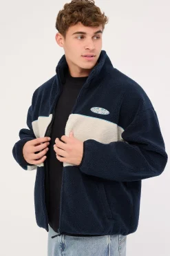 Clipper Sherpa Jacket Blue