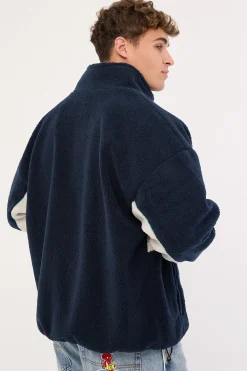 Clipper Sherpa Jacket Blue