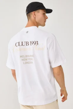 Club 1993 Heavyweight Boxy Tee White