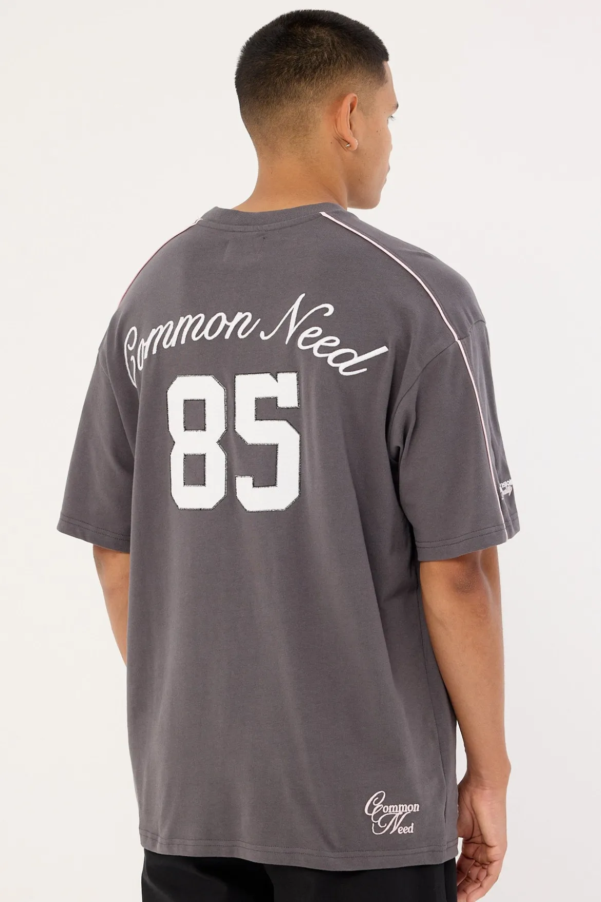 Cluster Heavyweight Boxy Tee Asphalt