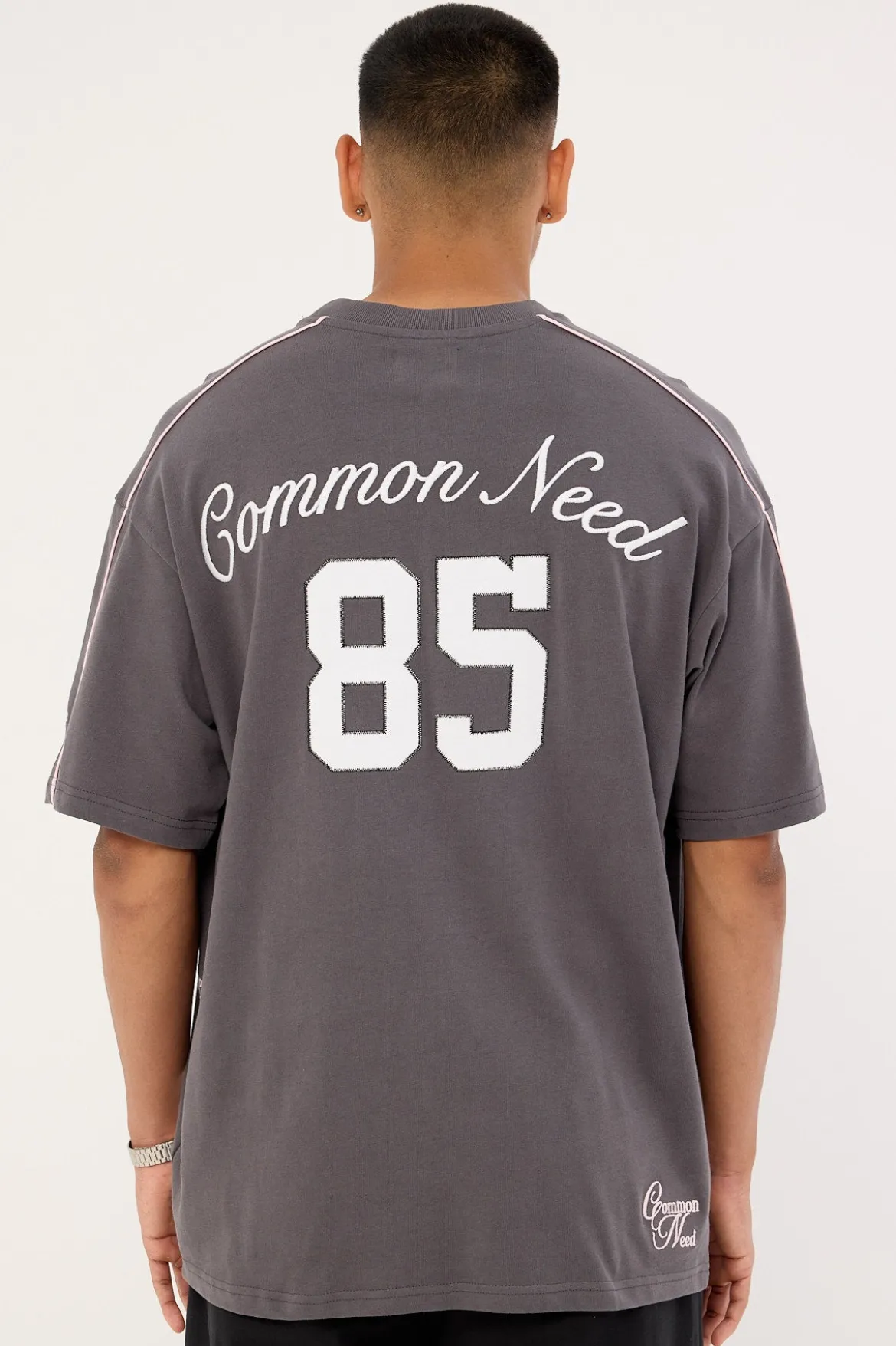 Cluster Heavyweight Boxy Tee Asphalt