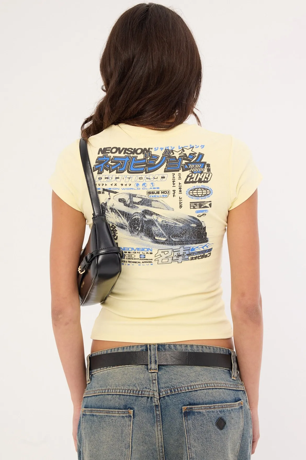 Clutch Baby Tee Yellow