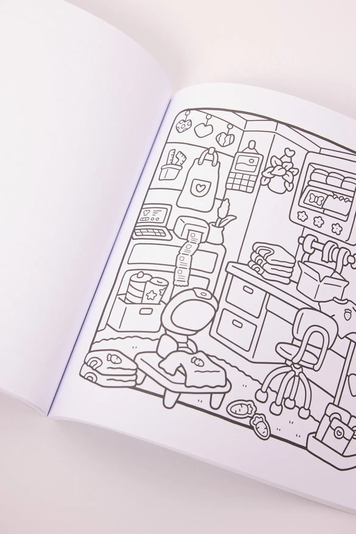 Coco Wyo Cozy Corner Colouring Book Multi