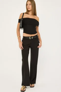 Cocona Low Rise Pant Black