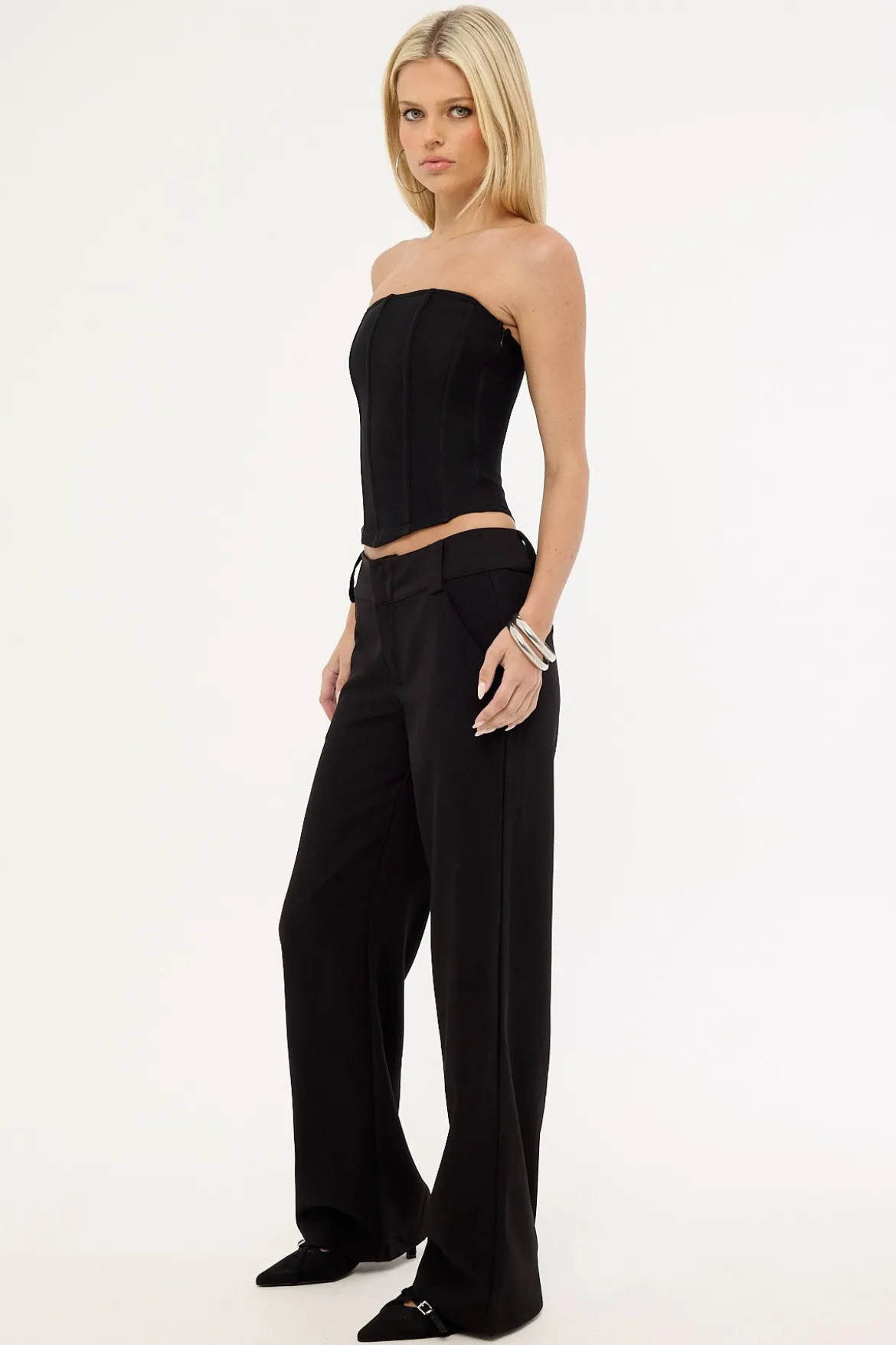 Cocona Low Rise Recycled Pant Black