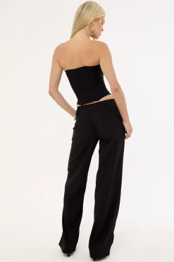 Cocona Low Rise Recycled Pant Black