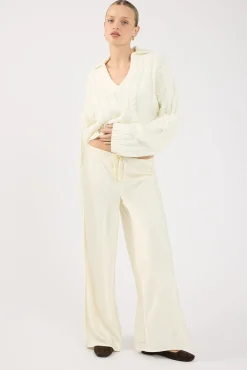Cohen Cable Knit Jumper Cream
