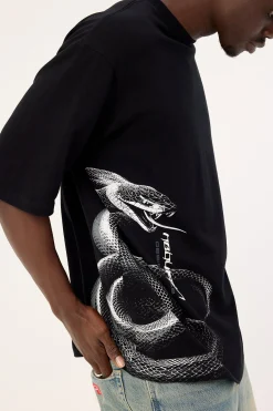 Coil Street Super Heavy Tee Black