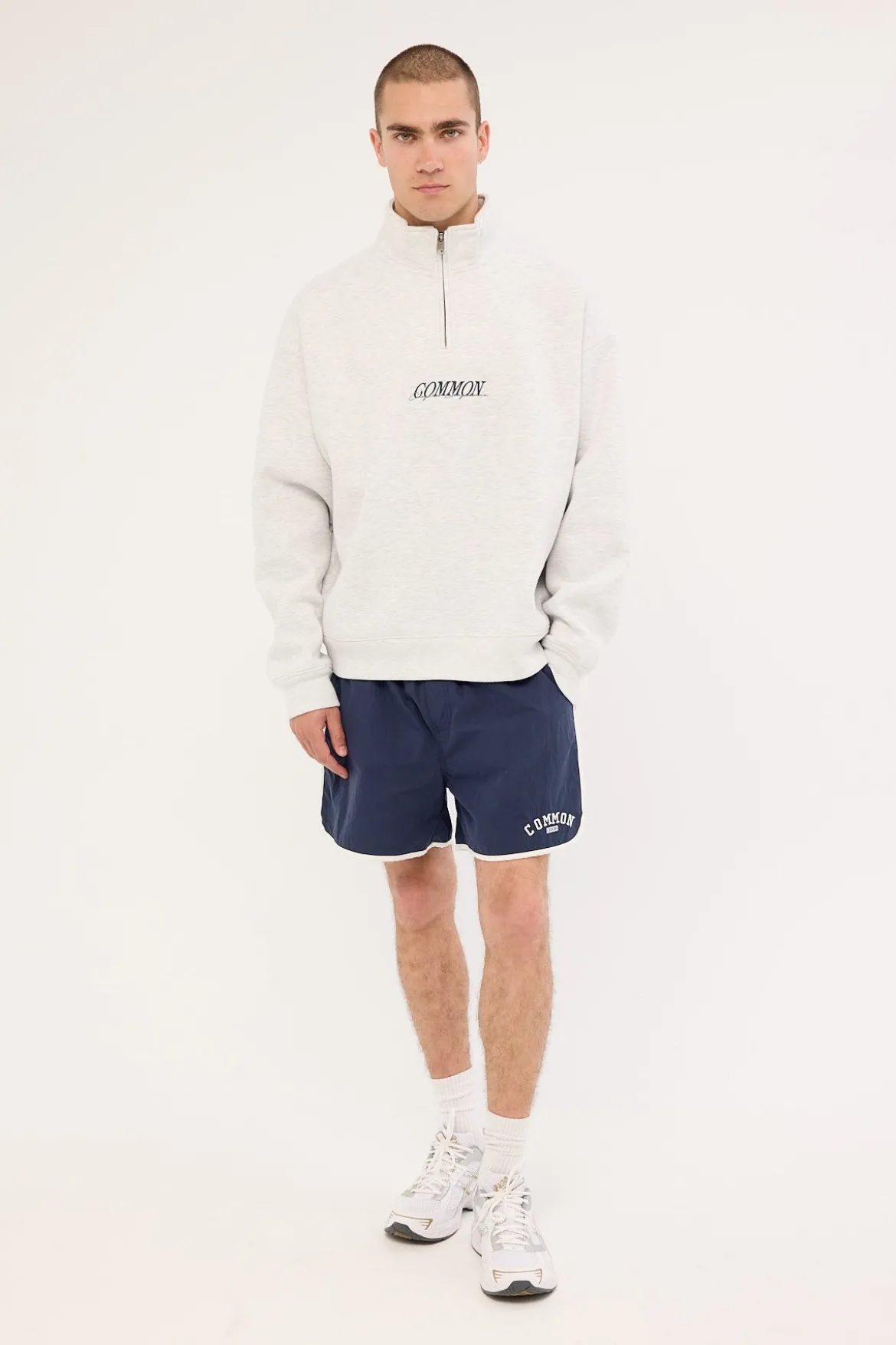 Collegiate 15 Elastic Waist Short Navy