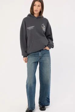 Collingwood Vintage Hoodie Pigment Asphalt