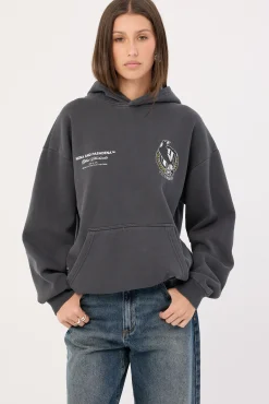 Collingwood Vintage Hoodie Pigment Asphalt