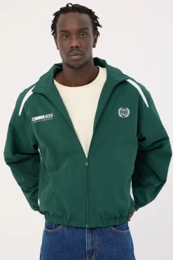Colt Panelled Spray Jacket Dark Green