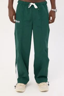 Colt Panelled Track Pant Dark Green