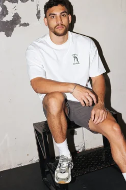 Combat Oversized Tee Off White