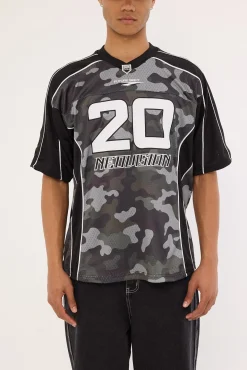 Commando V Neck Jersey Camo