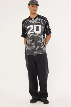 Commando V Neck Jersey Camo