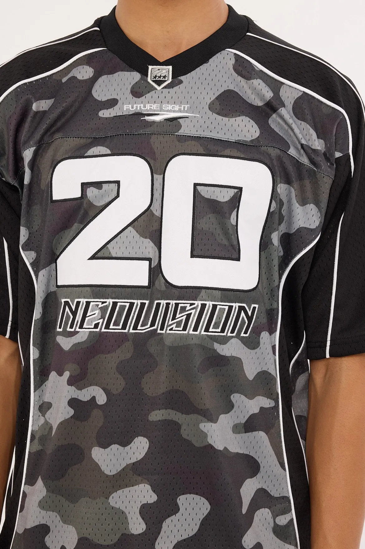 Commando V Neck Jersey Camo