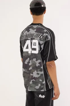 Commando V Neck Jersey Camo