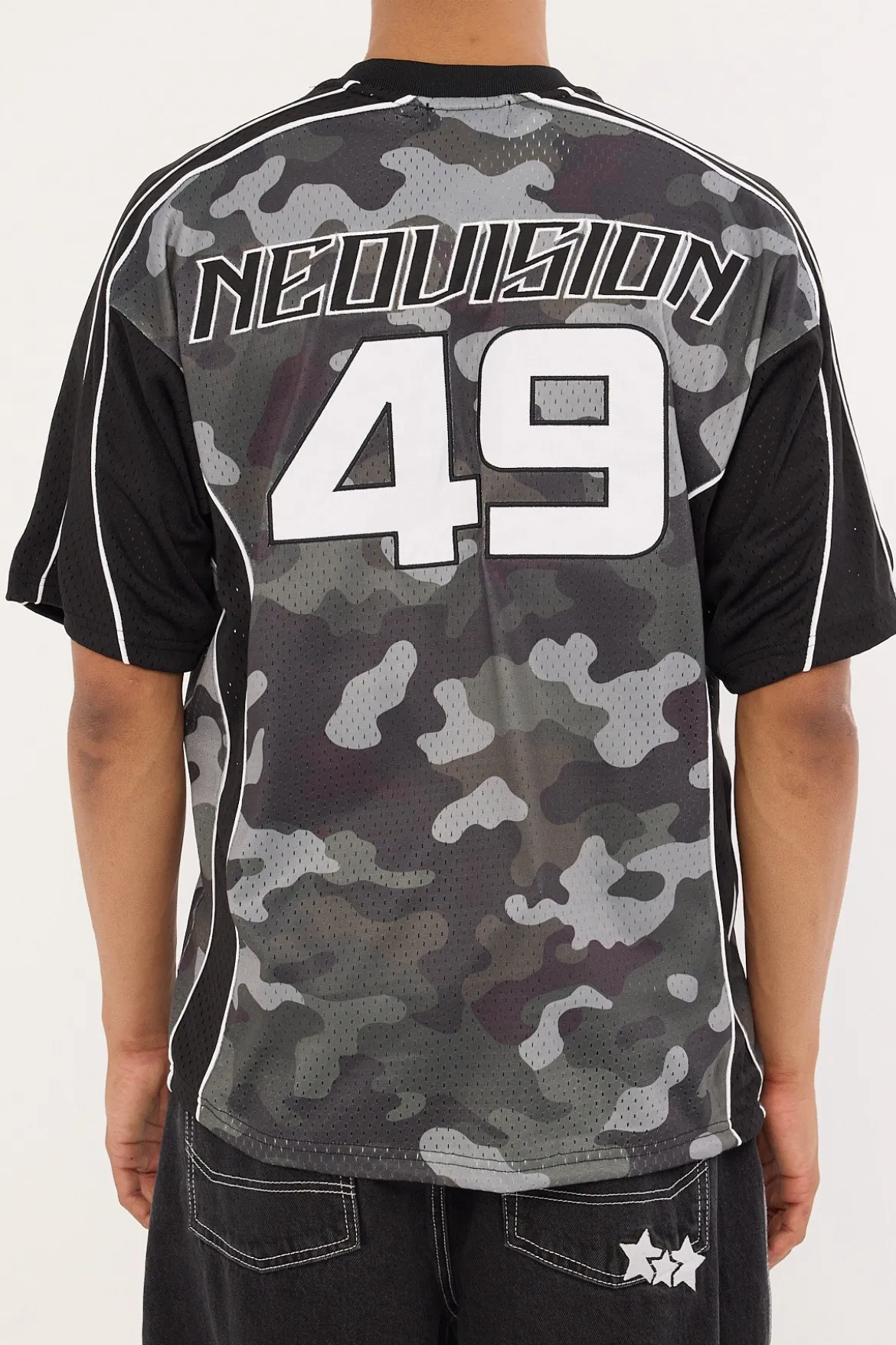 Commando V Neck Jersey Camo
