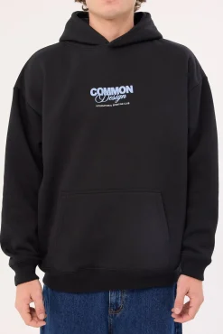 Compose Boxy Hoodie Black