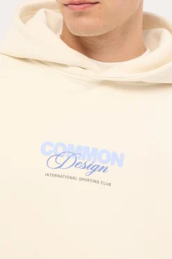 Compose Boxy Hoodie Off White