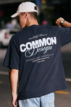 Compose Heavyweight Easy Tee Washed Indigo
