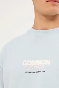 Compose Heavyweight Easy Tee Misty Blue